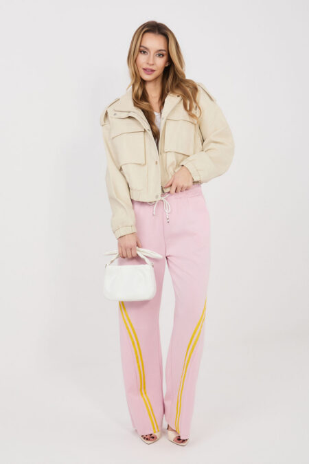 Spodnie Dresowe Model IT-DR-22168.66 Light Pink - Rue Paris