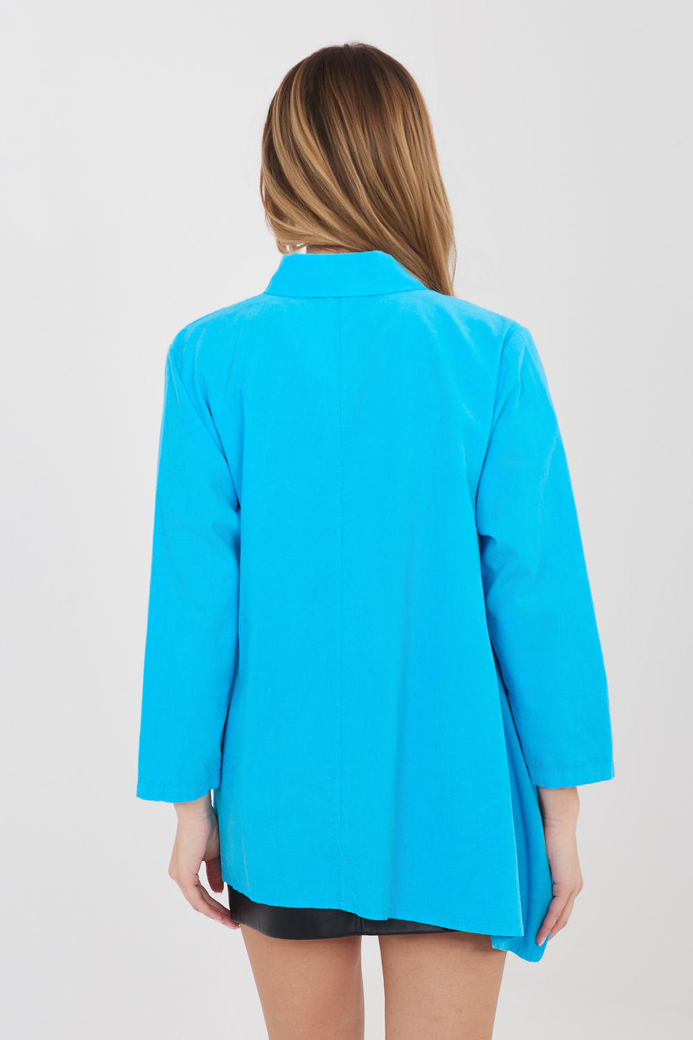 Koszula Damska Model IT-KS-FL10188.27 Blue - Rue Paris - obrazek 3
