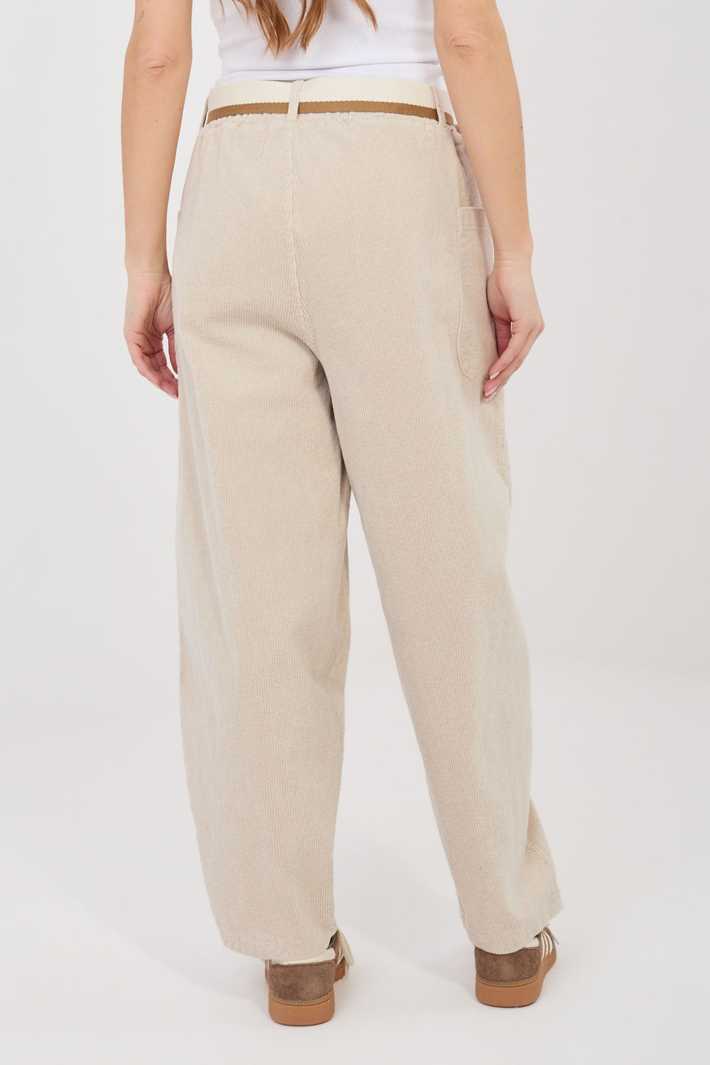 Spodnie Damskie Model IT-SP-FL9665.14 Light Beige - Rue Paris - obrazek 3