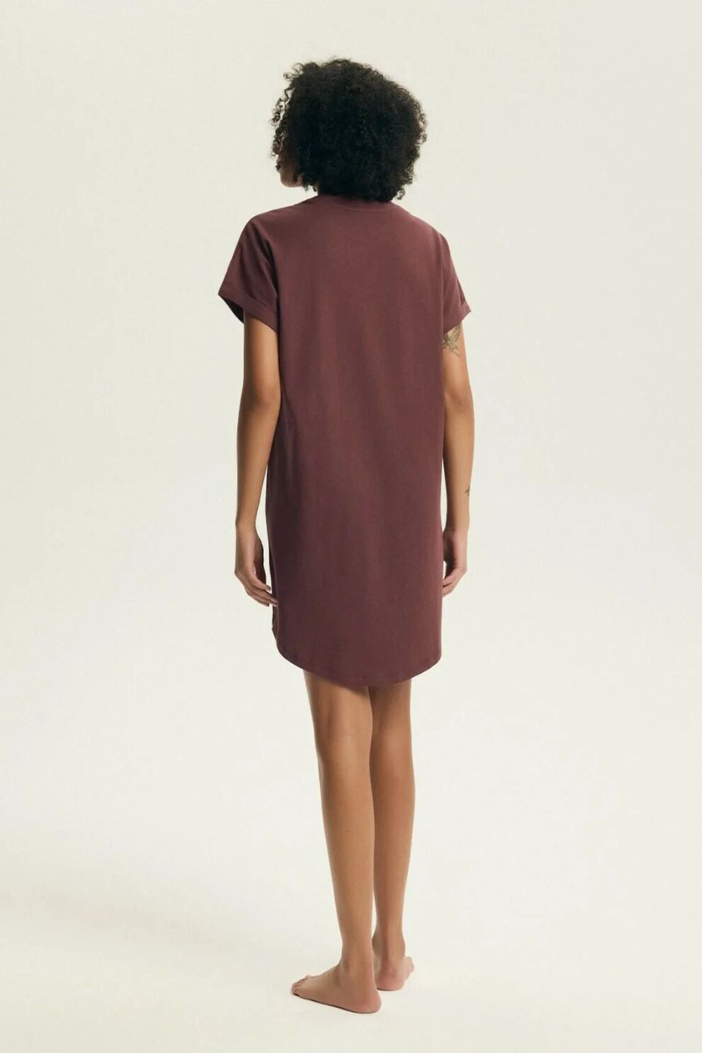 Koszulka nocna Koszula Nocna Model Evika 45184 Violet - Henderson - obrazek 2