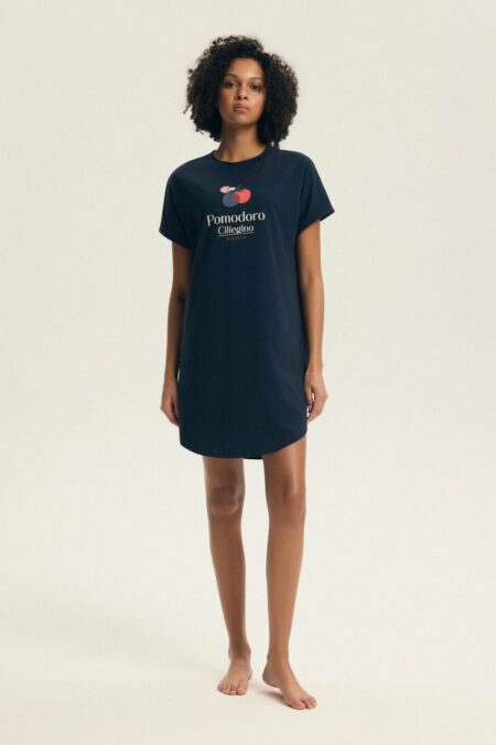 Koszulka nocna Koszula Nocna Model Dessie 43726 Navy - Henderson