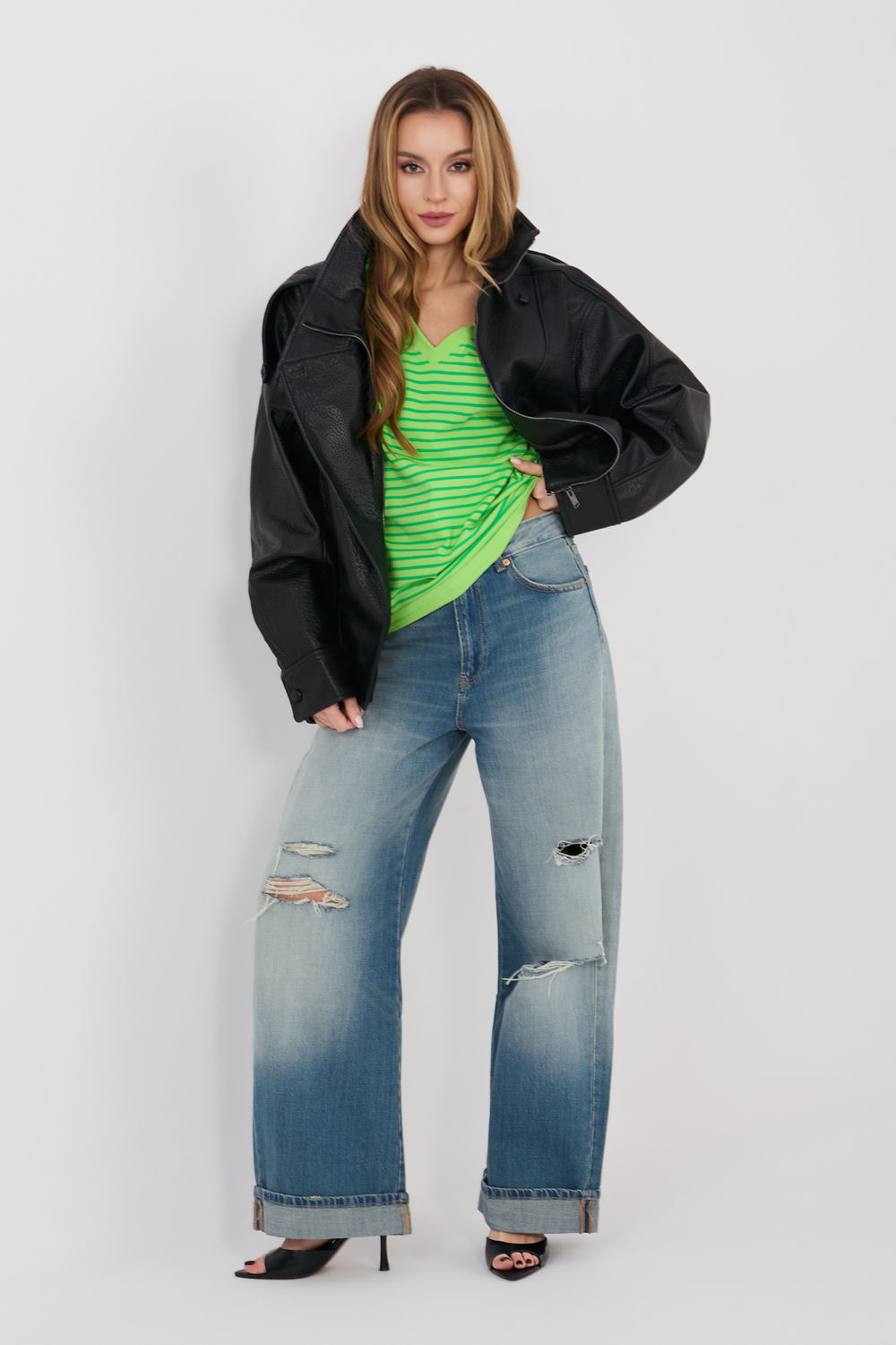 Tshirt Damski Model RV-TS-A1124.90 Light Green - Relevance - obrazek 2