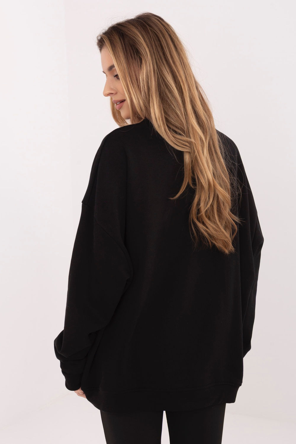 Bluza Damski Model RV-BL-A1182.46 Black - Relevance - obrazek 3