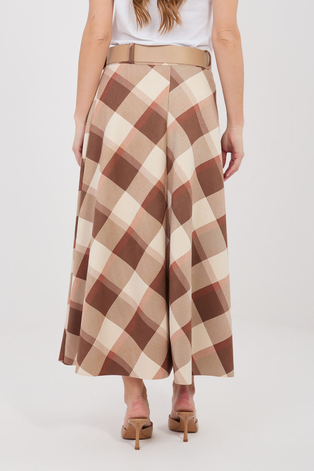 Spódnica Model IT-SD-23296-1.85 Brown - Italy Moda - obrazek 3