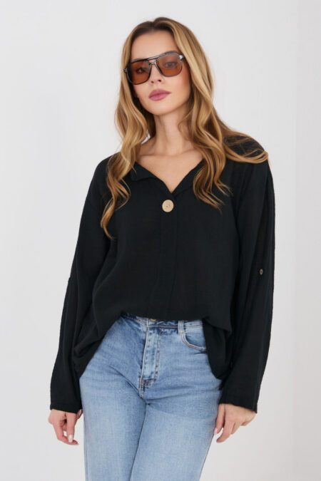 Bluzka Model IT-BZ-3130.21 Black - Italy Moda