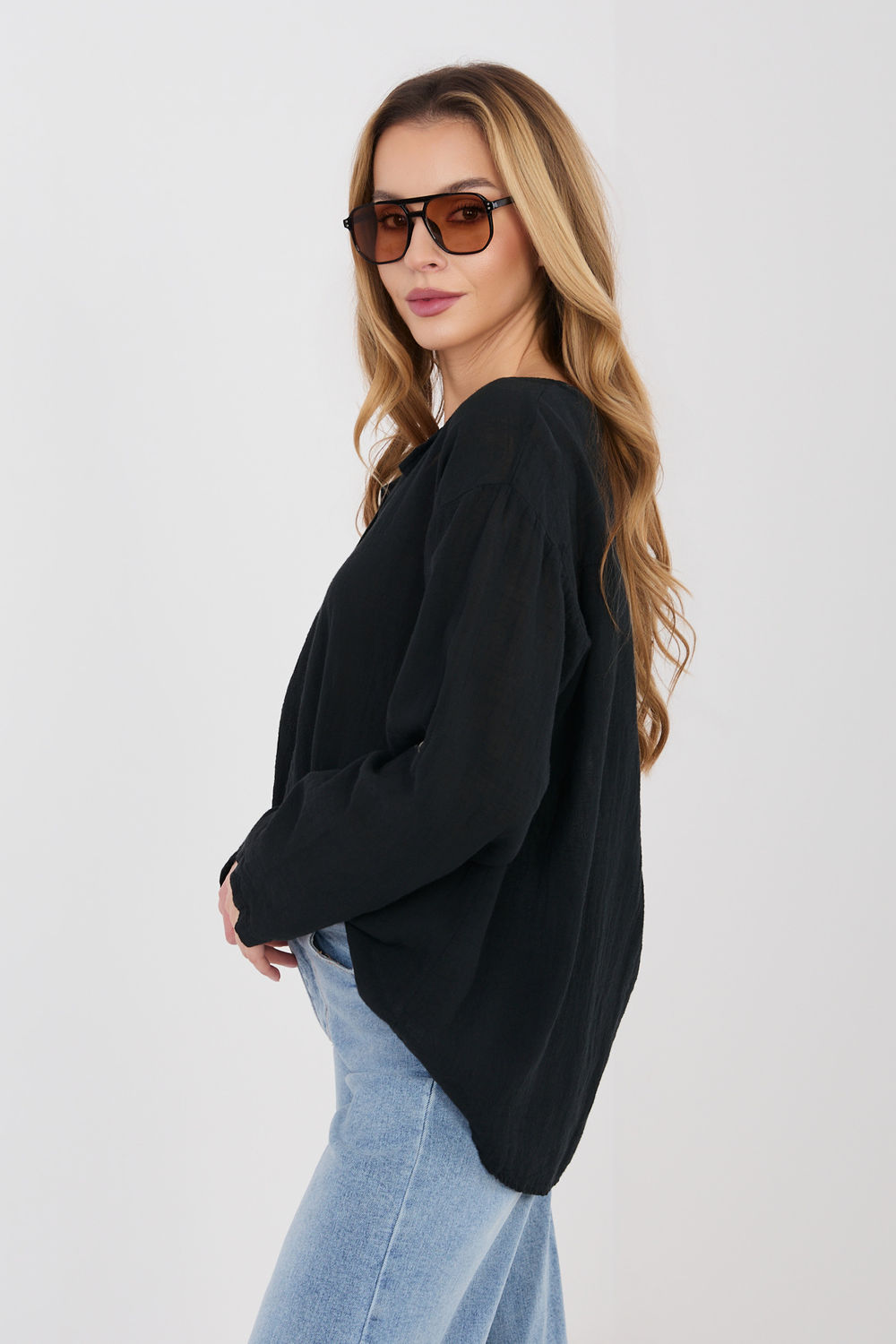 Bluzka Model IT-BZ-3130.21 Black - Italy Moda - obrazek 4