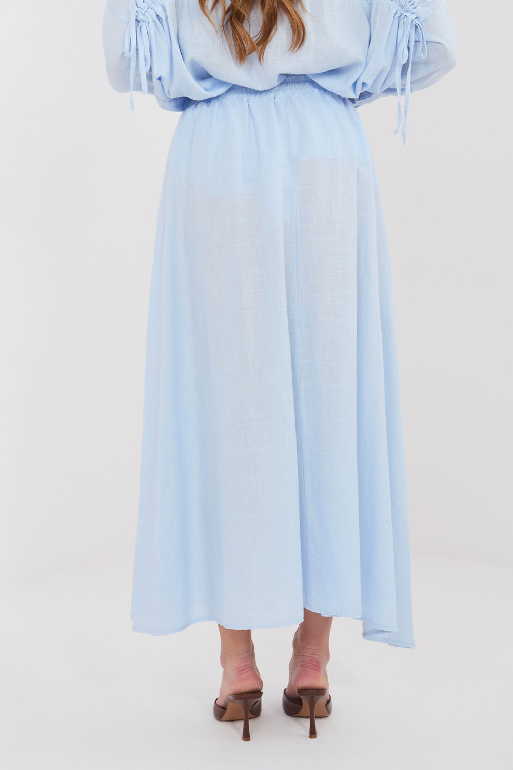 Spódnica Model IT-SD-3061.68 Light Blue - Italy Moda - obrazek 3