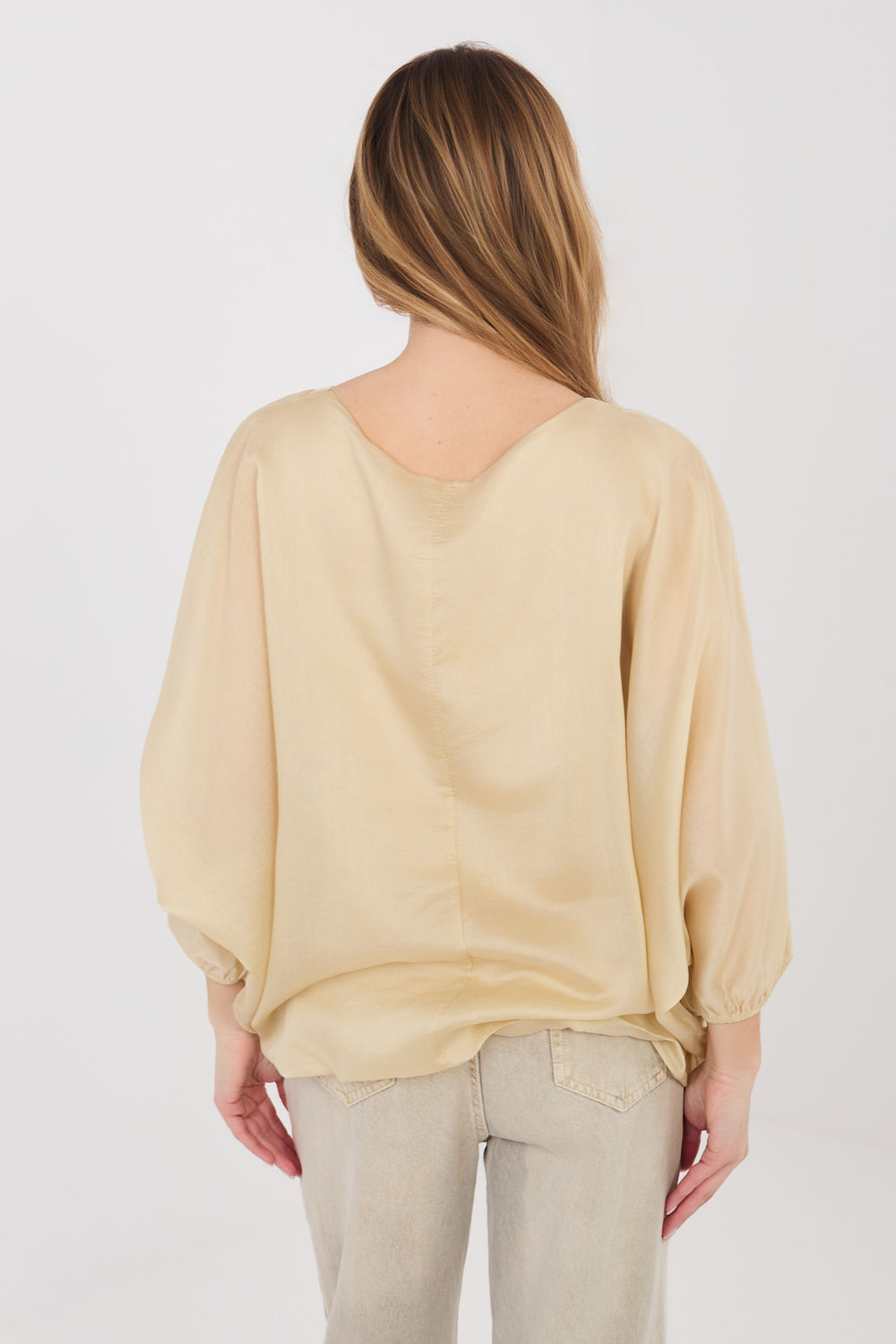 Bluzka Model IT-BZ-18868.81 Beige - Italy Moda - obrazek 3