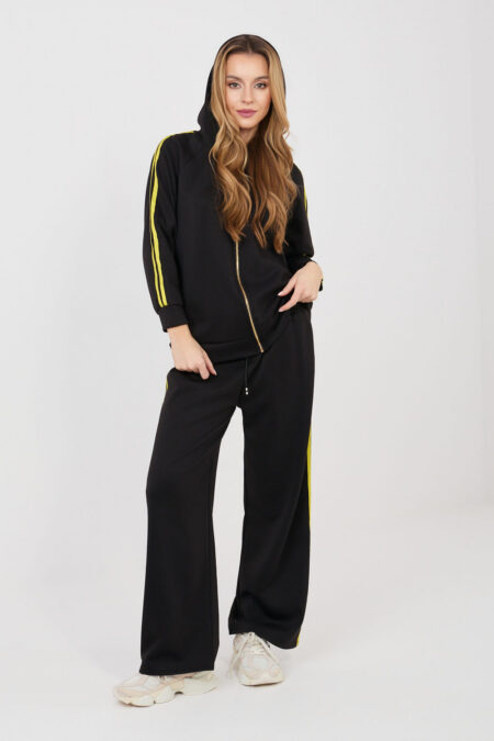 Spodnie Komplet Model IT-KMPL-21782.93 Black - Rue Paris