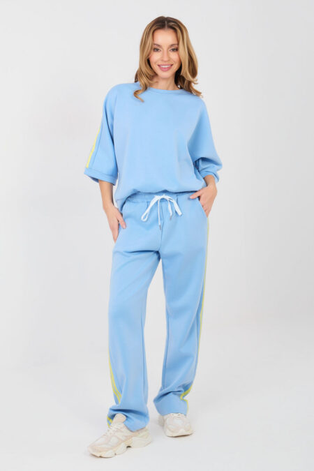 Spodnie Komplet Model IT-KMPL-22215.77 Light Blue - Rue Paris