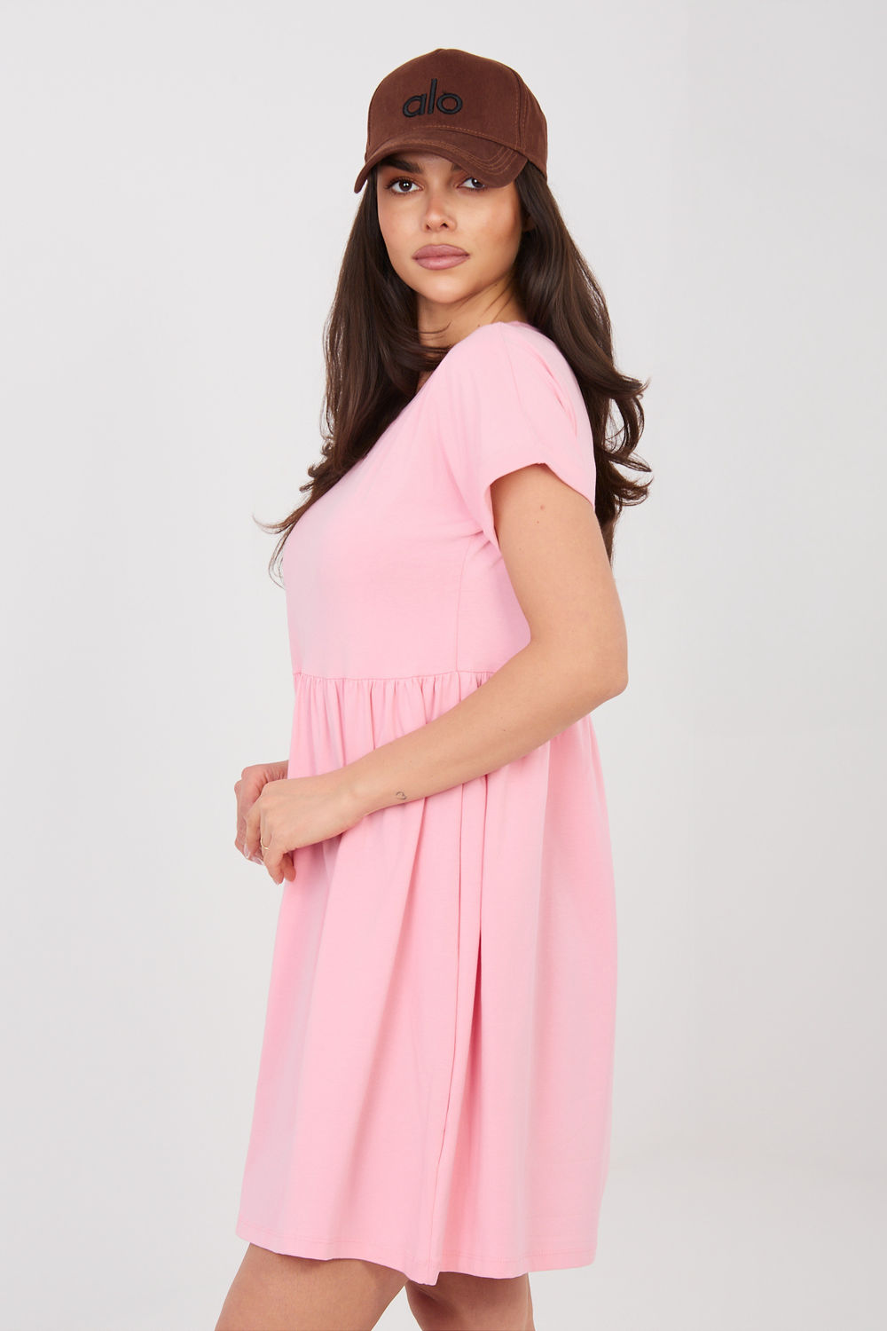 Sukienka Model RV-SK-5672.03P Light Pink - Rue Paris - obrazek 2