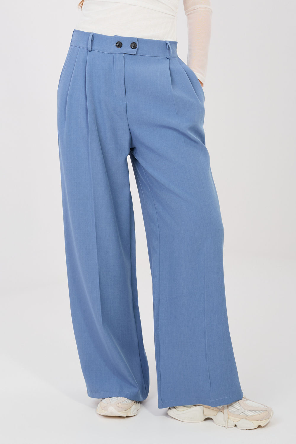 Spodnie Damskie Model IT-SP-FL9020-1.69 Dark Blue - Rue Paris