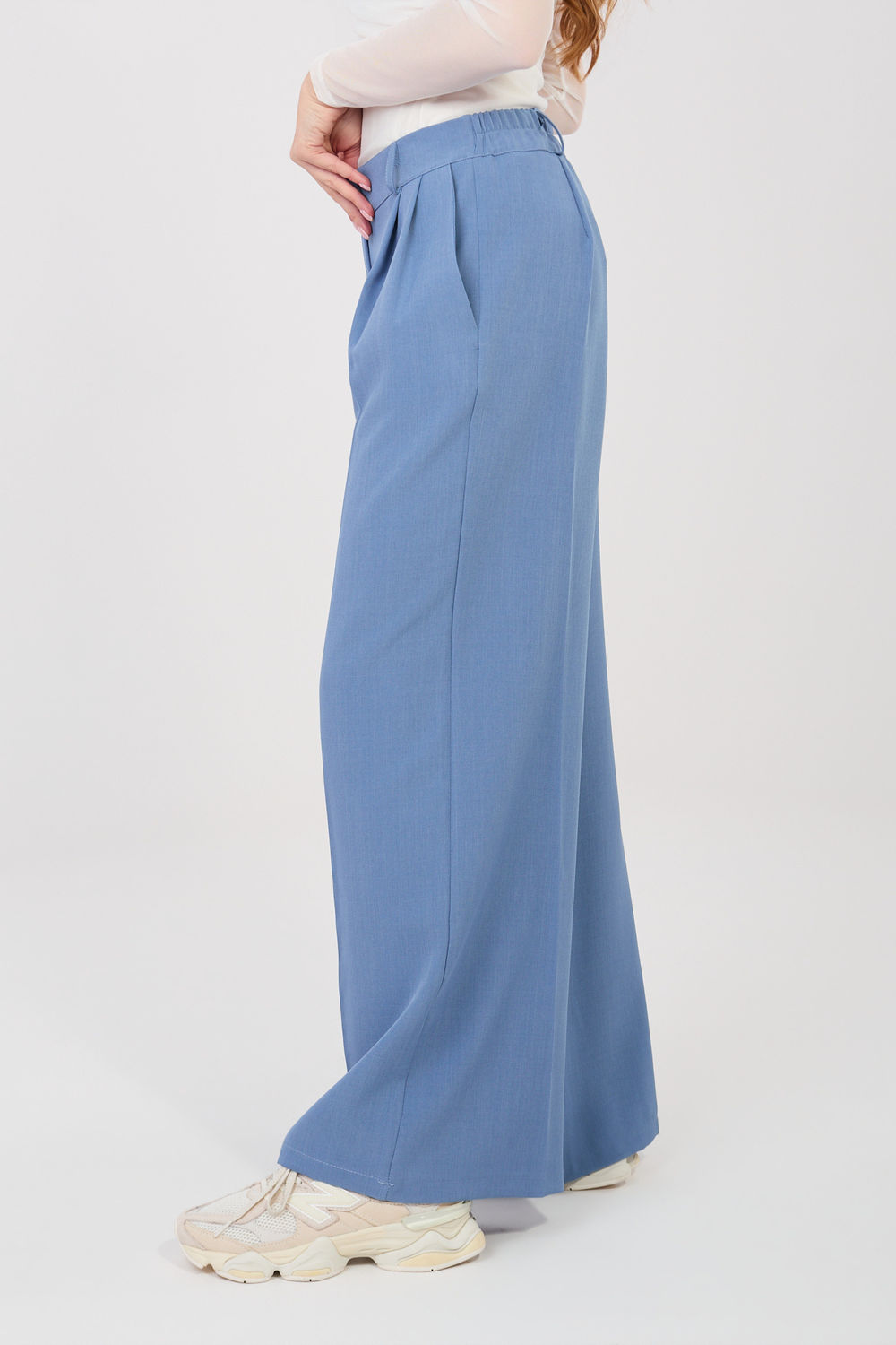 Spodnie Damskie Model IT-SP-FL9020-1.69 Dark Blue - Rue Paris - obrazek 4
