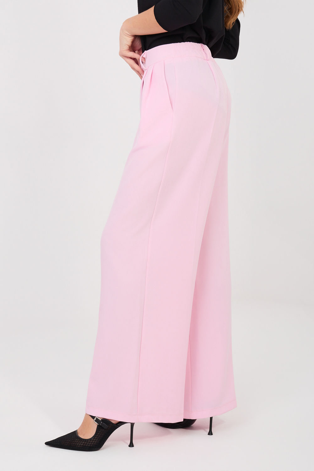 Spodnie Damskie Model IT-SP-FL9020-1.69 Light Pink - Rue Paris - obrazek 4