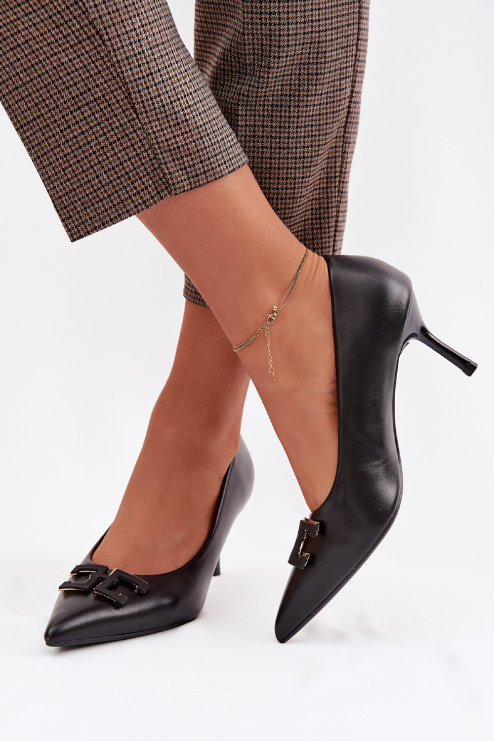 Szpilki Model Fivara 2831 Black - Step in style - obrazek 3