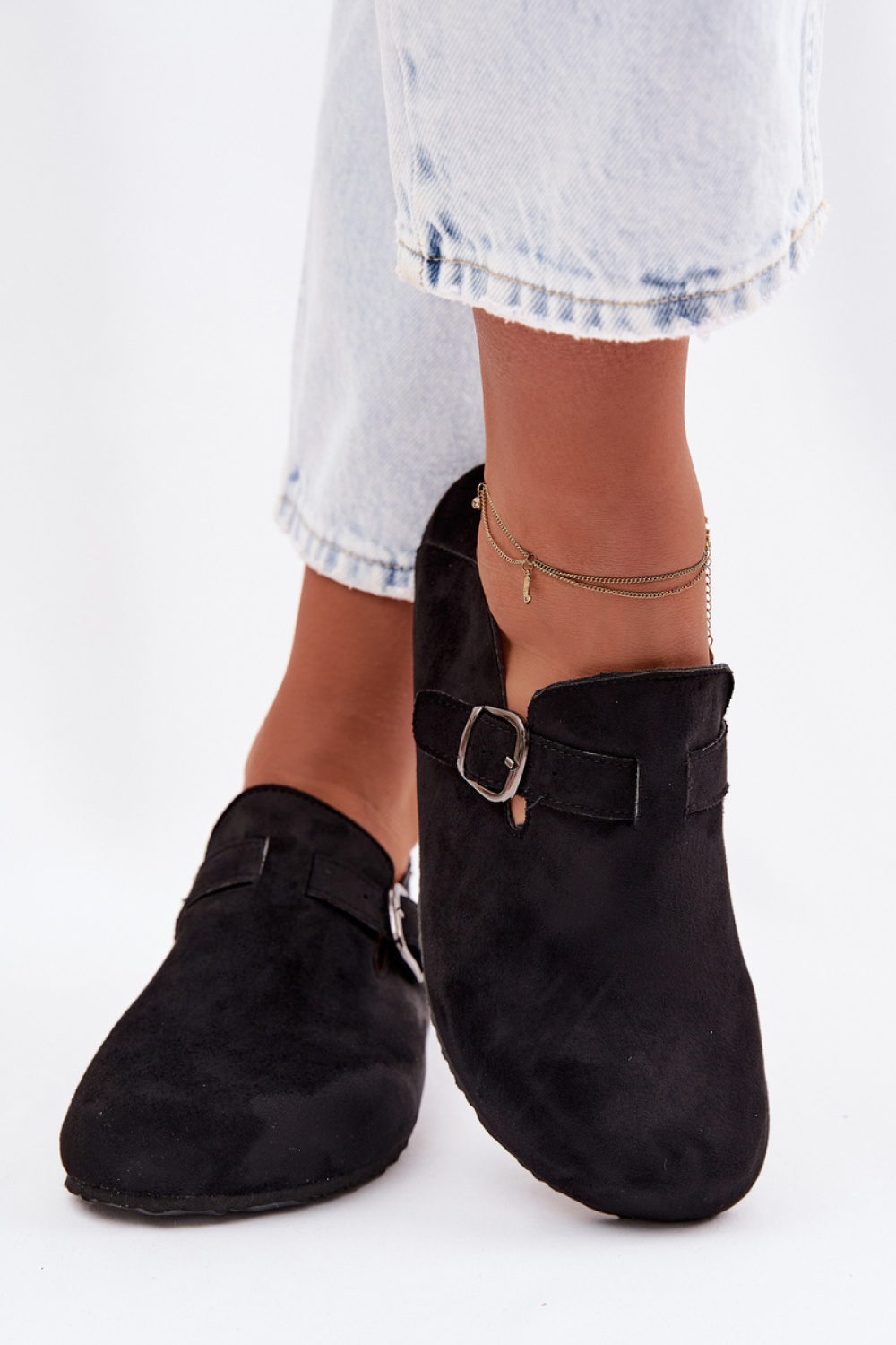 Półbuty Model Ismora 9731 Black - Step in style - obrazek 3