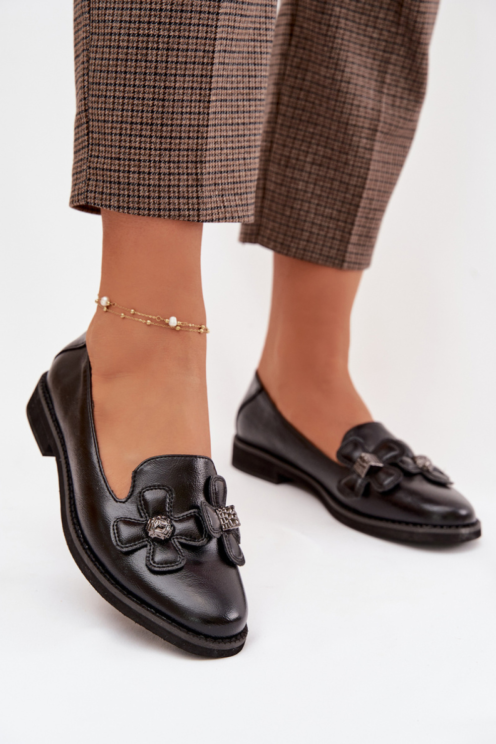 Półbuty Model Tavillette RMR25128-3 Black - Step in style