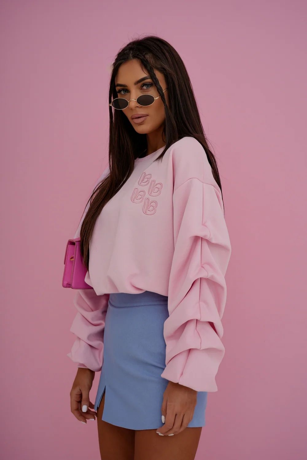 Bluza Damska Model Remy Etro 536319867 Light Pink - LaBalancia - obrazek 3