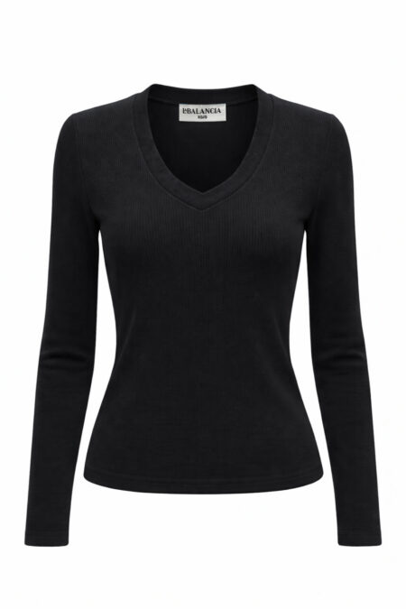 Bluzka Model Zuri 510510653 Black - LaBalancia