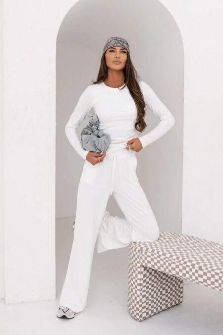 Spodnie Komplet Model Shira 496855273 Ecru - LaBalancia