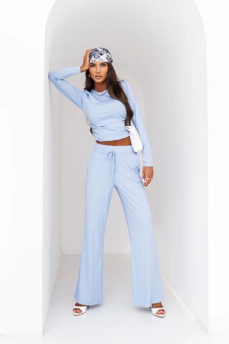 Spodnie Komplet Model Shira 496846943 Błękit - LaBalancia