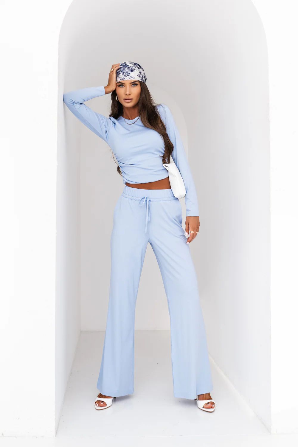 Spodnie Komplet Model Shira 496846943 Błękit - LaBalancia