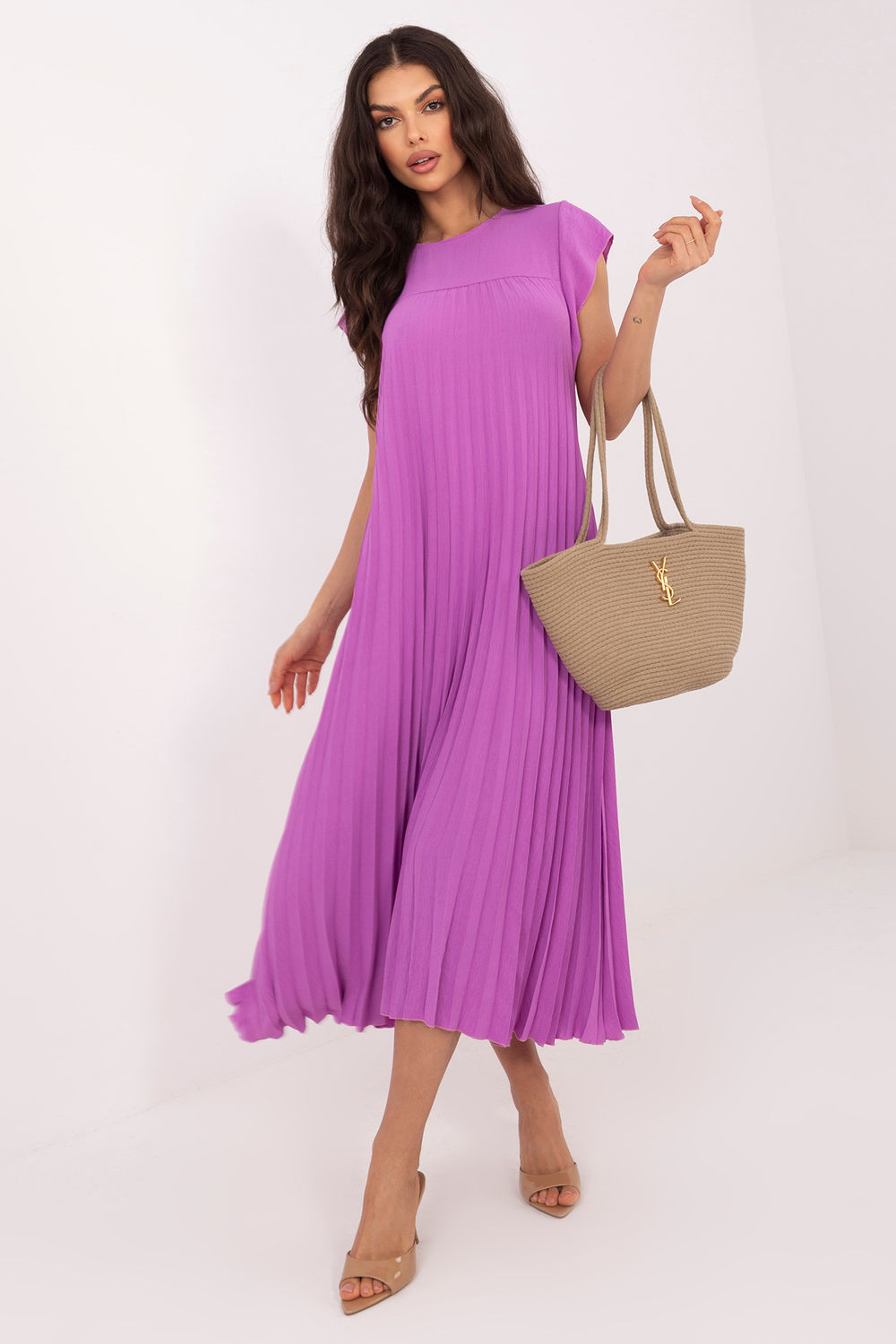Sukienka Model IT-SK-19552.71 Violet - Rue Paris