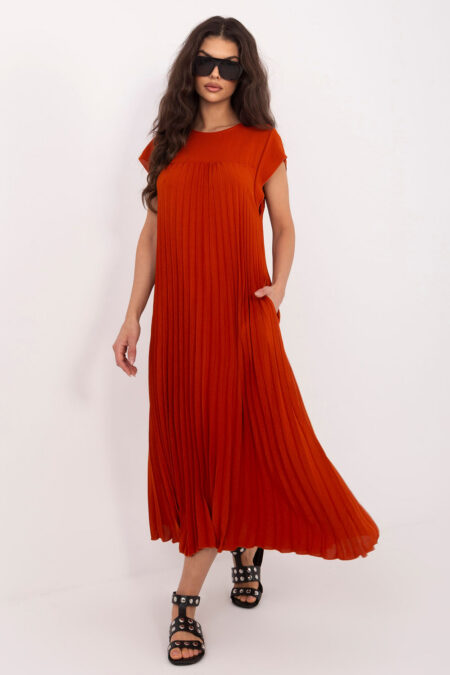Sukienka Model IT-SK-19552.71 Dark Orange - Rue Paris