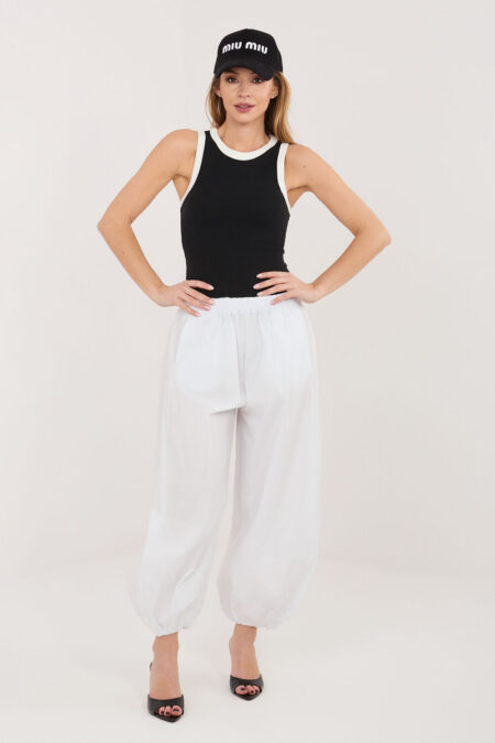 Spodnie Damskie Model IT-SP-FL10309.60 White - Rue Paris