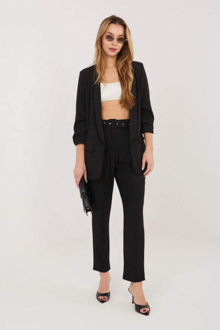 Spodnie Komplet Model IT-KMPL-FL2766.16 Black - Rue Paris