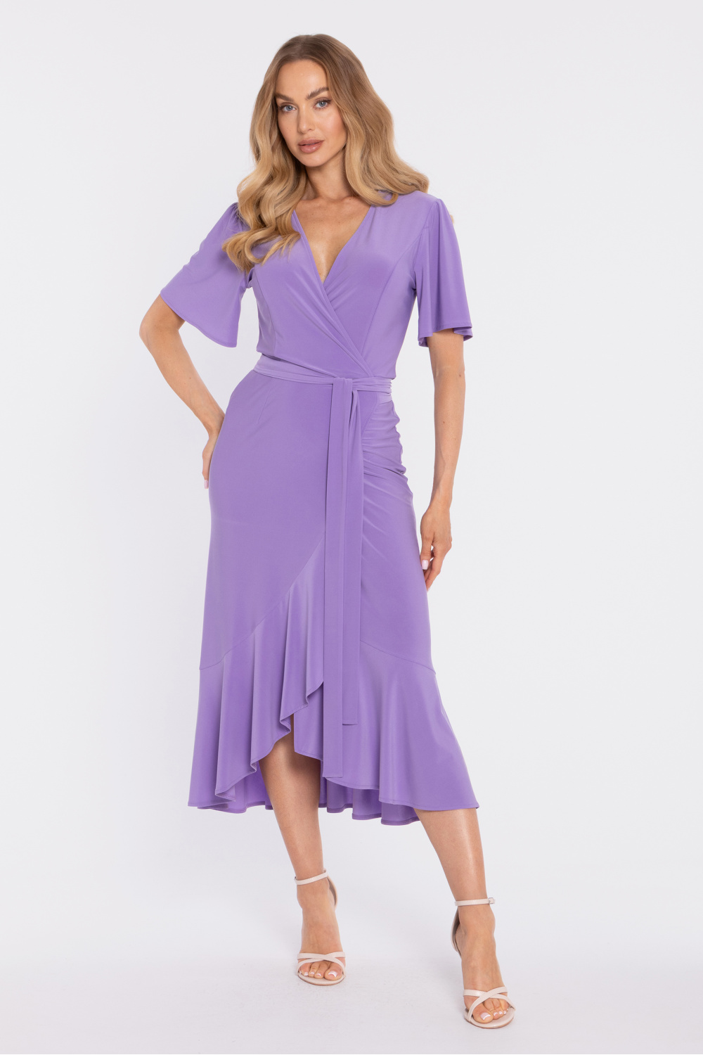 Sukienka Model MOE912 Light Violet - Moe - obrazek 2