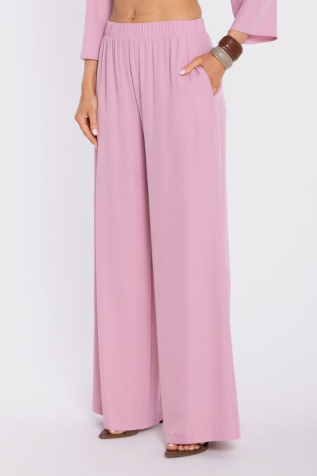 Spodnie Damskie Model MOE906 Powder Pink - Moe