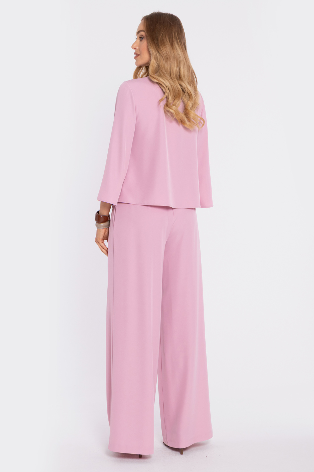 Spodnie Damskie Model MOE906 Powder Pink - Moe - obrazek 3