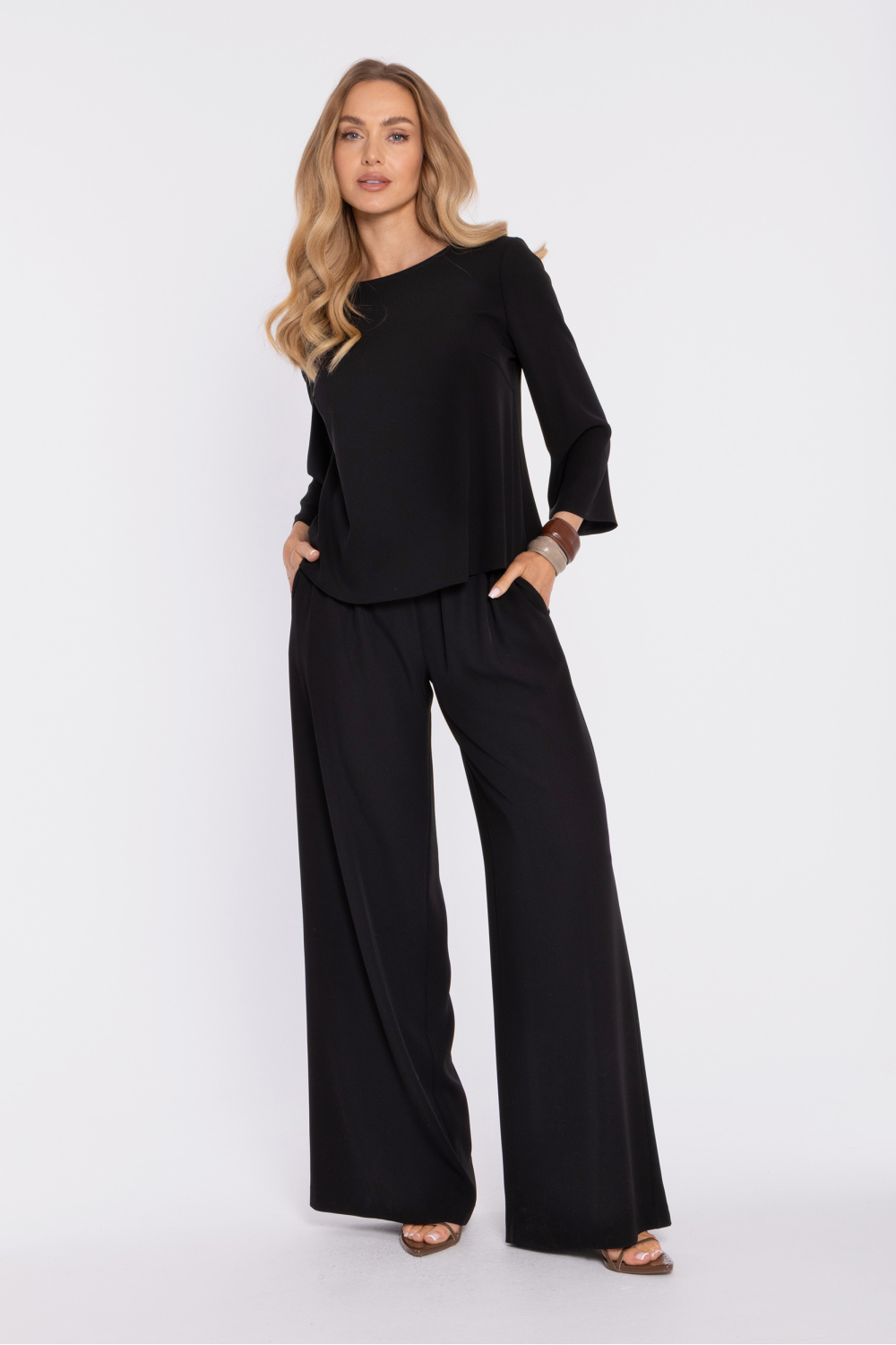 Bluzka Model MOE905 Black - Moe - obrazek 2