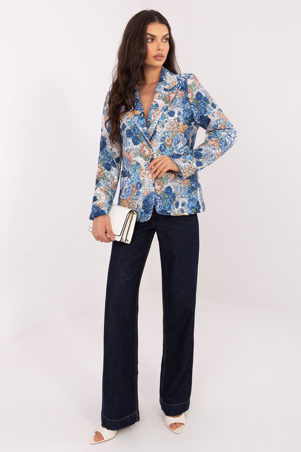Marynarka Model IT-MA-FL9928.15 Dark Blue - Italy Moda - obrazek 2