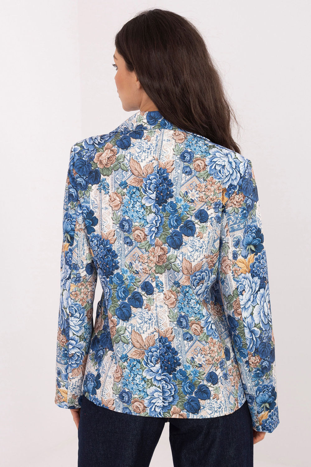Marynarka Model IT-MA-FL9928.15 Dark Blue - Italy Moda - obrazek 3