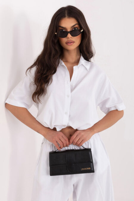 Koszula Damska Model IT-KS-FL10320.12 White - Italy Moda