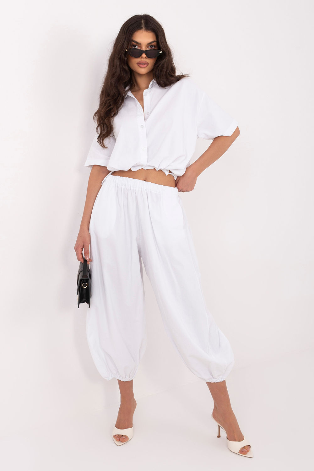 Koszula Damska Model IT-KS-FL10320.12 White - Italy Moda - obrazek 2