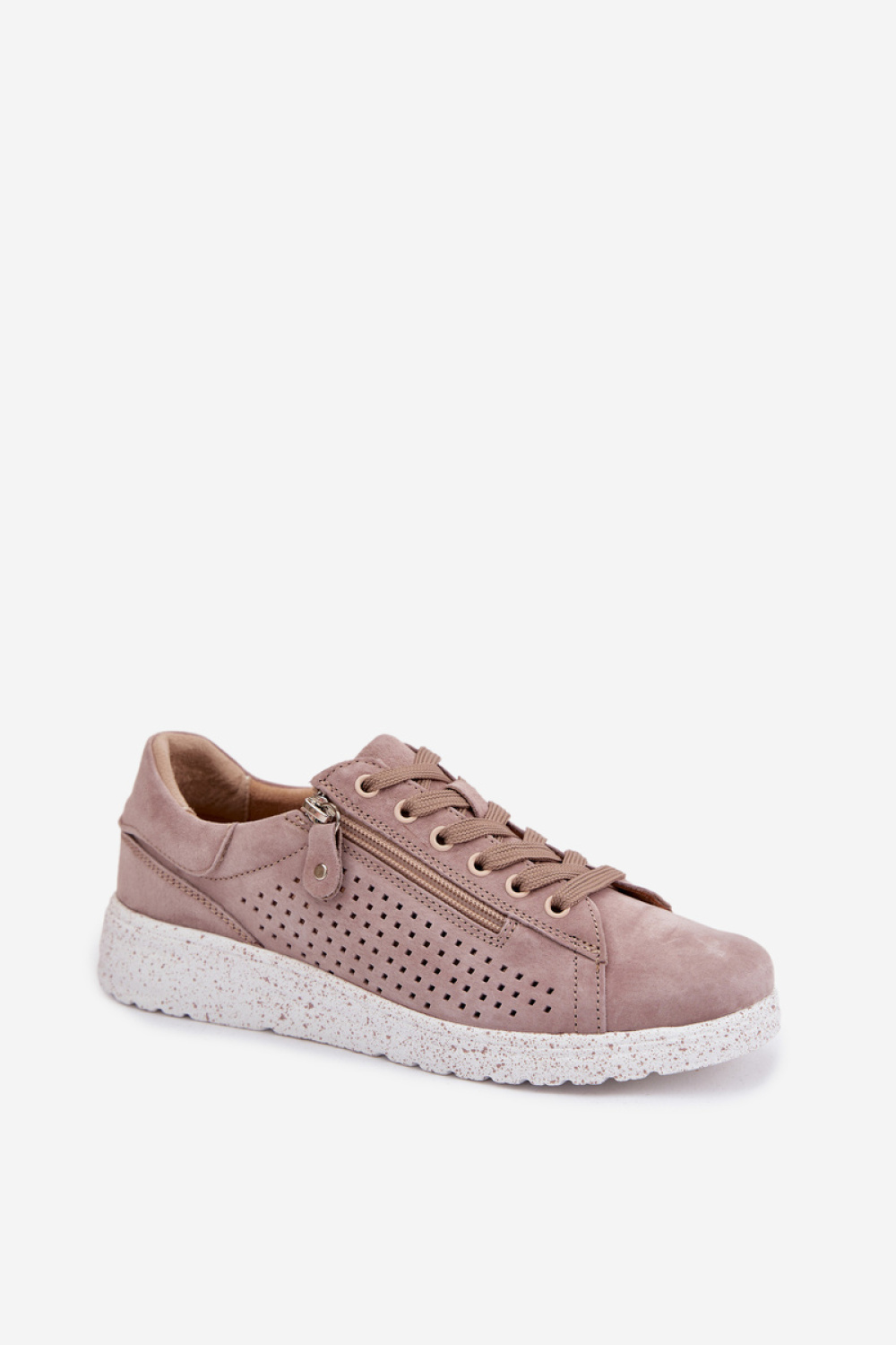 Półbuty Model Cemela 26PB17-04 Beige - Step in style - obrazek 2