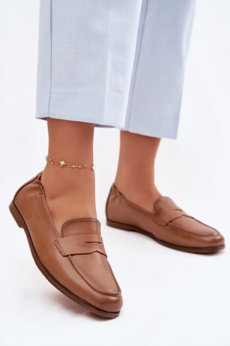 Mokasyny Model Vinceza 18121 Camel - Step in style