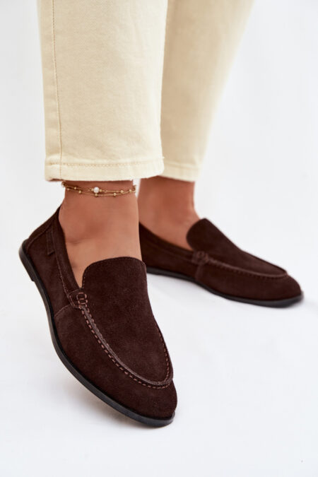 Mokasyny Model Big Star TT274208 Czekolada - Step in style