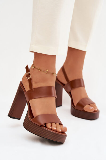 Sandały Model Hanelia P-1496 Camel - Step in style