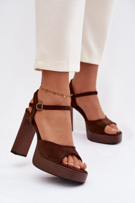 Sandały Model Gralisse P-1497 Czekolada - Step in style