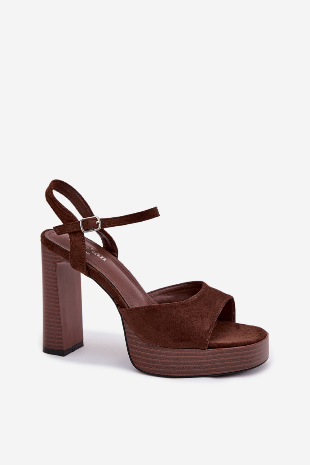 Sandały Model Gralisse P-1497 Czekolada - Step in style - obrazek 2