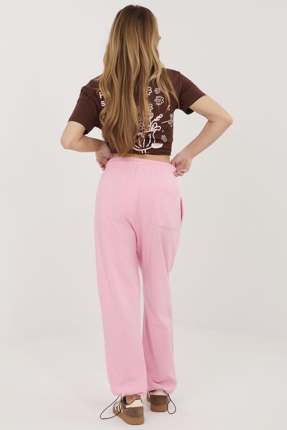 Spodnie Dresowe Model CLM-DR-1943.86 Pink - Factory Price - obrazek 4