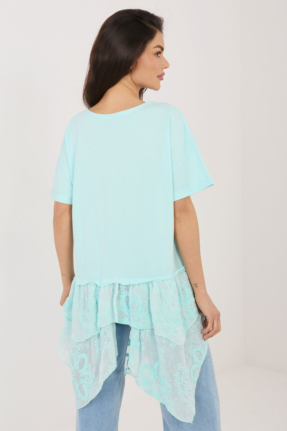 Bluzka Model IT-SK-81869.54 Mint - Italy Moda - obrazek 3