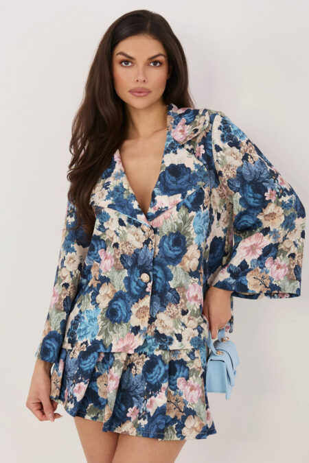 Marynarka Model IT-MA-FL10233.84 Dark Blue - Italy Moda