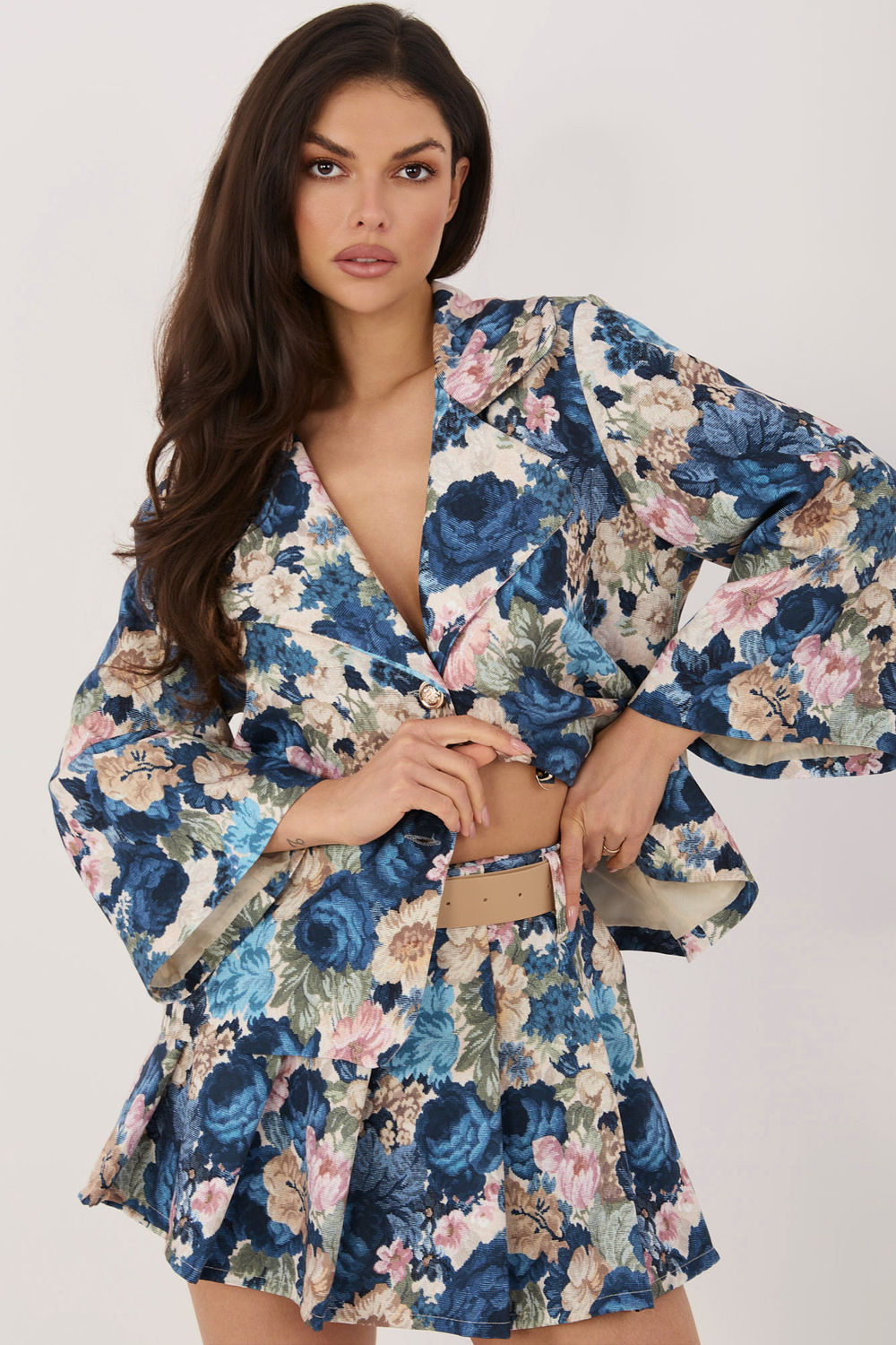 Spodnie Spódnicospodenki Model IT-SN-FL8757-1.30 Dark Blue - Italy Moda