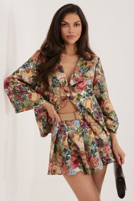 Spodnie Spódnicospodenki Model IT-SN-FL8757-1.30 Green - Italy Moda
