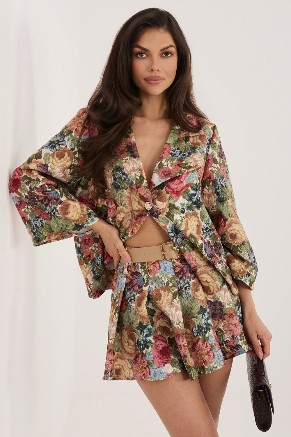 Spodnie Spódnicospodenki Model IT-SN-FL8757-1.30 Green - Italy Moda